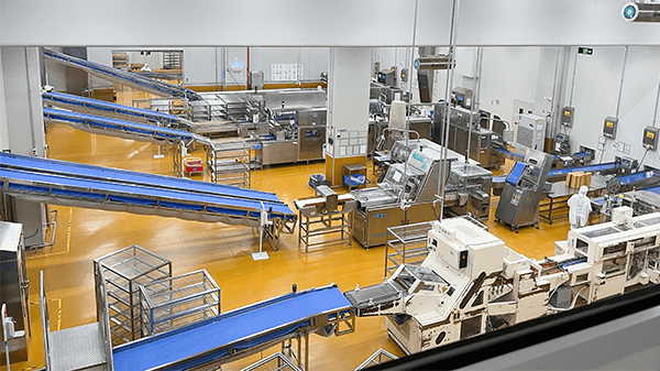 food factory entry control system