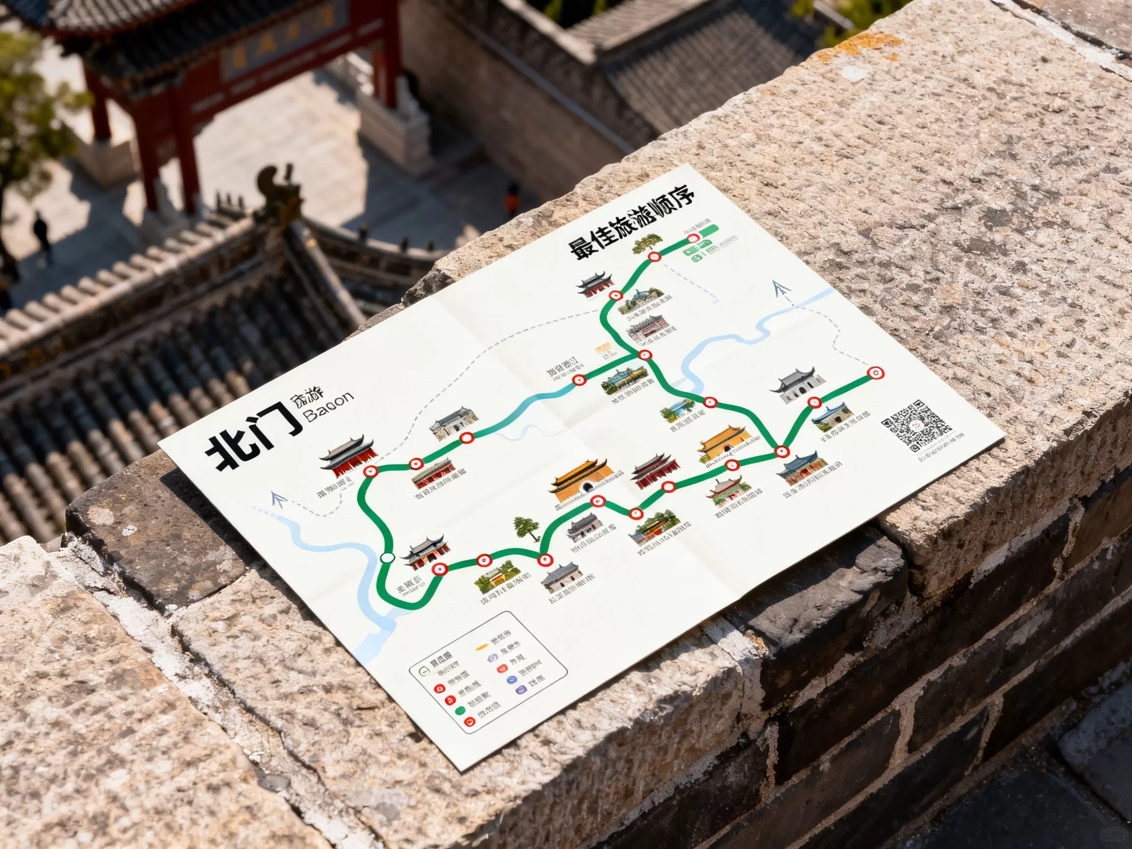 北门旅游怎样规划路线最省时，最佳游览顺序是什么？